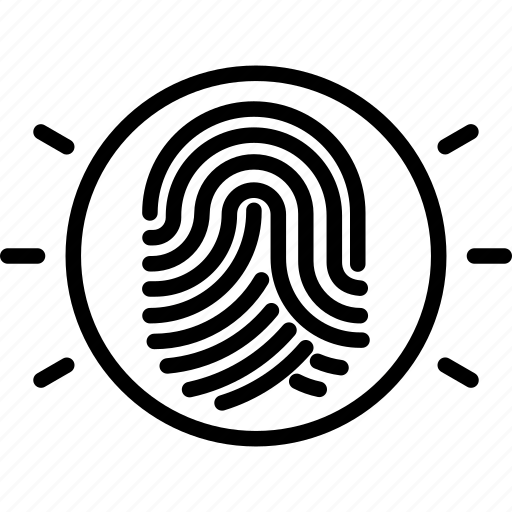 Biometric, fingerprint, identification, identity card icon - Download on Iconfinder