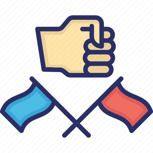 Confidence, flags, hand, inspiration, motivation system icon - Download on Iconfinder