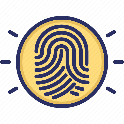 Biometric, fingerprint, identity, originality, sensor icon - Download on Iconfinder