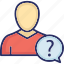 avatar, candidate, human resource, questioner, recruitment 