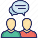 chat bubble, consulting, expert advice, expert opinion, sharing opinions