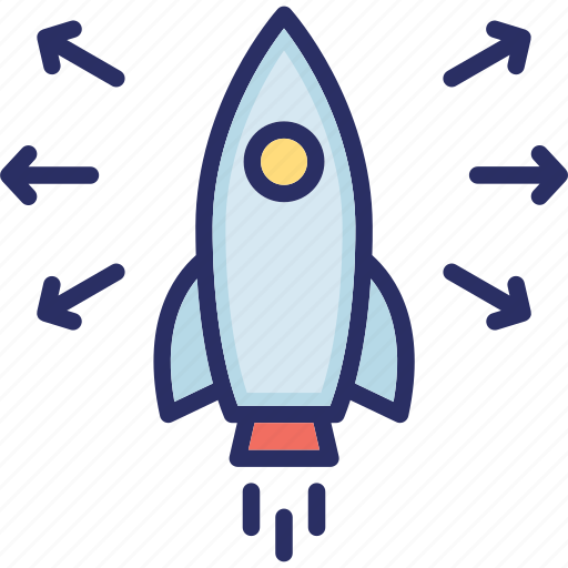 Deployment, launch, missile, rocket, startup icon - Download on Iconfinder