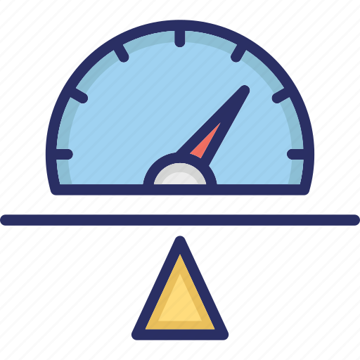 Balanced scorecard, performance, productivity, seesaw, speedometer icon - Download on Iconfinder