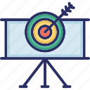 advertising, bullseye, goal, objective, target