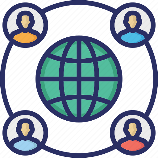 Communication, global, global network, globe, outsourcing icon - Download on Iconfinder