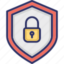 lock, privacy, protection, security, shield
