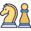 chess knight, chess paws, chess strategy, mastery, strategy 