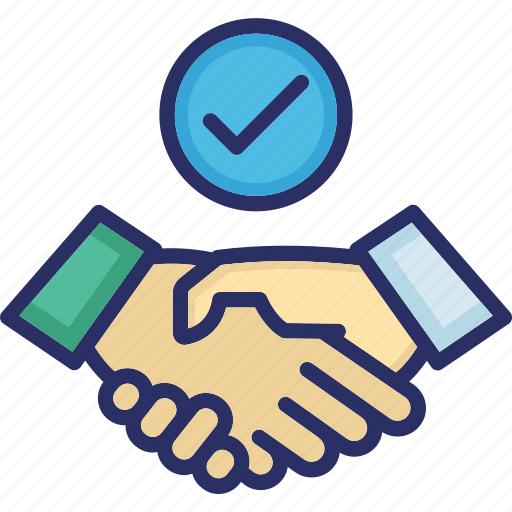 Approved, commitment, deal, partnership, shakehand icon - Download on Iconfinder