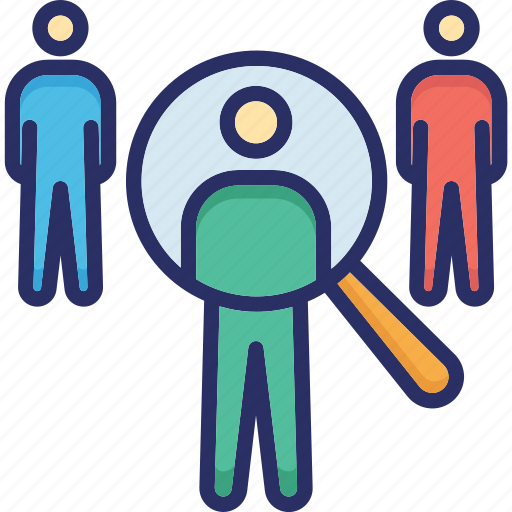 Find staff, job, personnel, recruitment, search icon - Download on Iconfinder