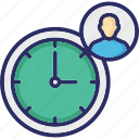 avatar, businessman, client time, personal schedule, time management