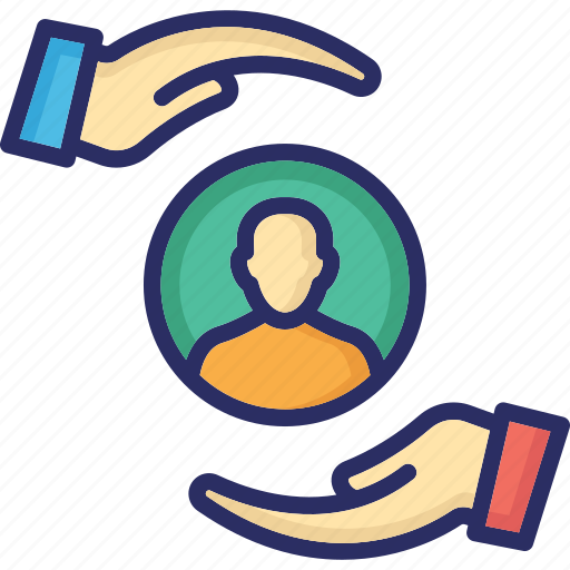 Consumer, customer, customer retention, hand gesture, security icon - Download on Iconfinder