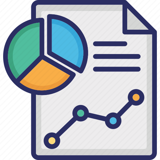 Graph, growth, pie graph, report, statistics report icon - Download on Iconfinder