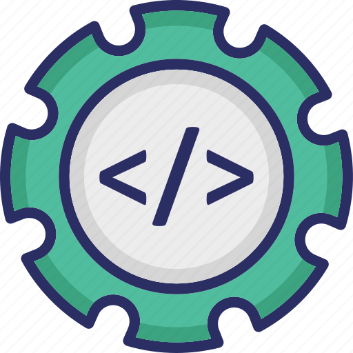Coding, cogwheel, development, development process, programming icon - Download on Iconfinder