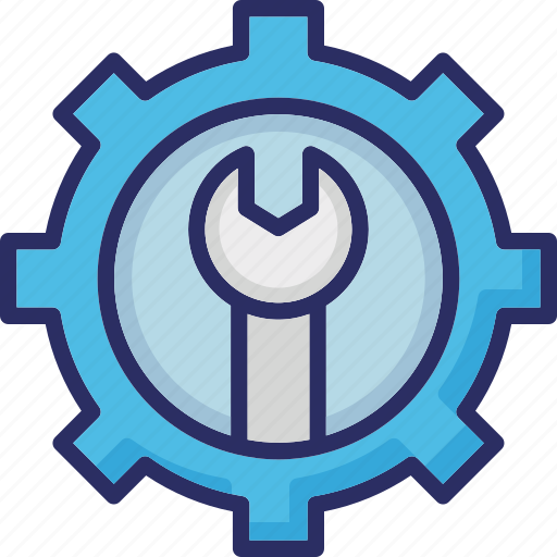 Cog, cogwheel, development, settings, spanner icon - Download on Iconfinder
