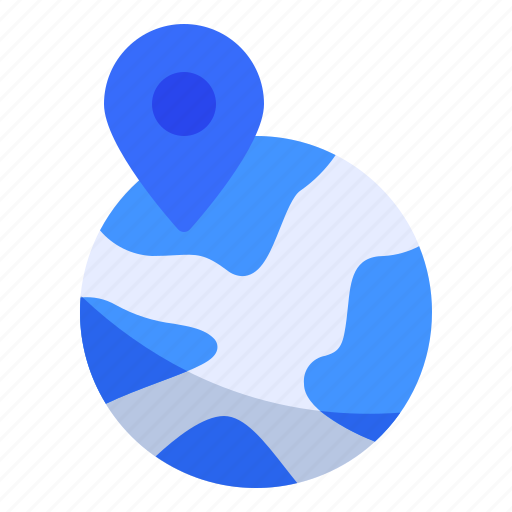 Map, pin, world icon - Download on Iconfinder on Iconfinder