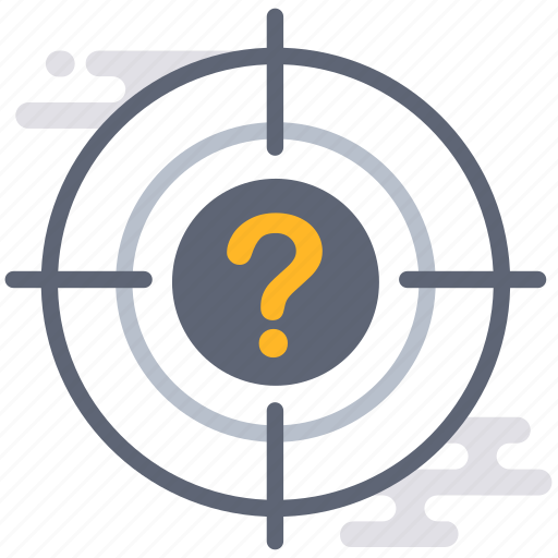 Business, problem, question, spot, target, aim, find icon - Download on Iconfinder