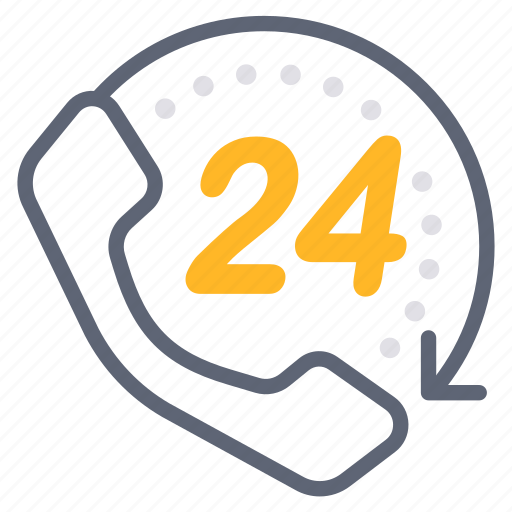 Call, call center, full time, hotline, service, support, customer services icon - Download on Iconfinder