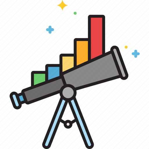 Forecast, prediction, telescope icon - Download on Iconfinder