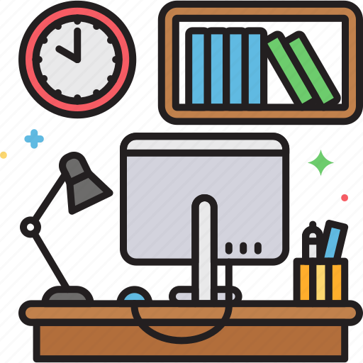 Life, office, office life, work station, workspace icon - Download on Iconfinder