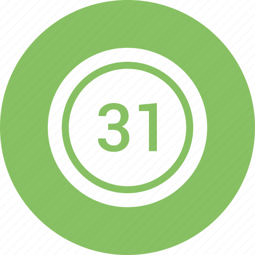 Chart, count, number, thirty one icon - Download on Iconfinder