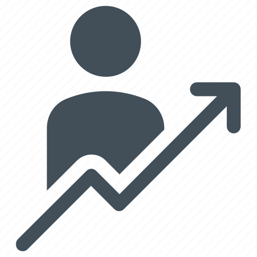Business success, businessman, stairs, up icon icon - Download on Iconfinder