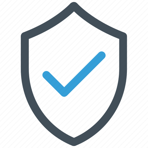 Check, check mark, protect, shield icon icon - Download on Iconfinder