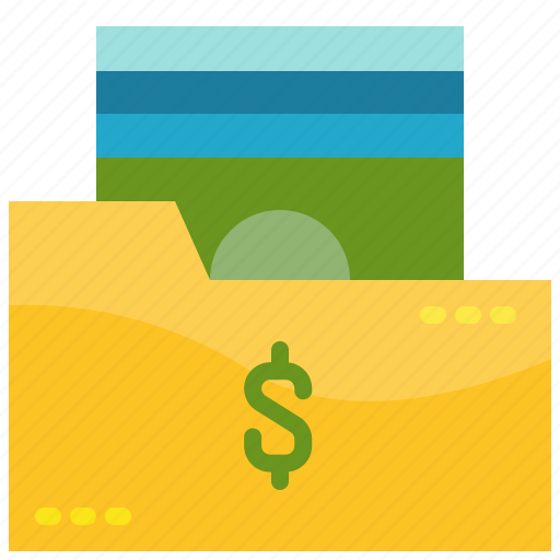 Banknote, document, dollar, finance, folder, management, money icon - Download on Iconfinder