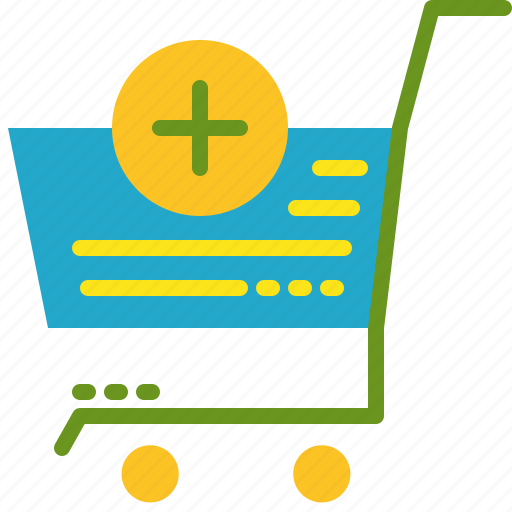 Add, basket, ecommerce, plus, shopping, store, supermarket icon - Download on Iconfinder