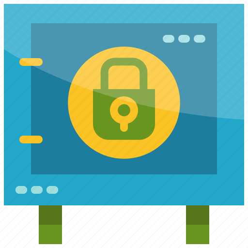 Bank, box, lock, locker, protection, safe, security icon - Download on Iconfinder