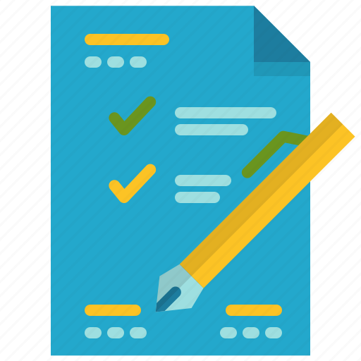 Choice, condition, document, pen, signage, topic icon - Download on Iconfinder