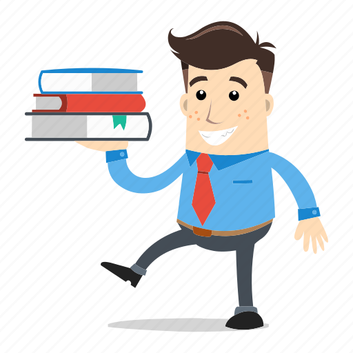 Book, businessman, employee, insight, intelligence, library, success icon - Download on Iconfinder