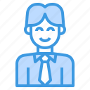 avatar, man, businessman, account, profile