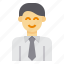 avatar, man, businessman, account, profile 