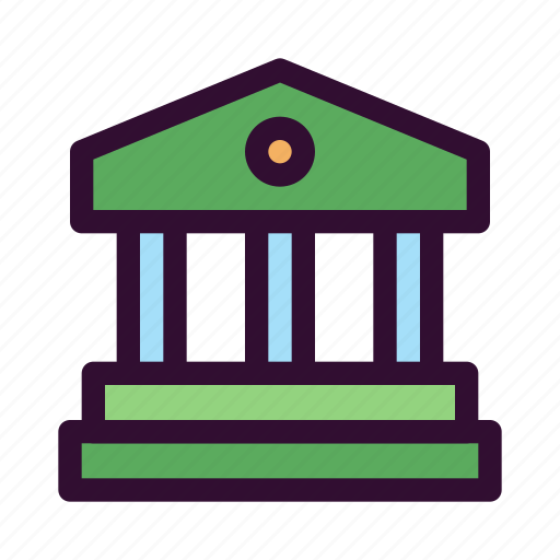 Bank, building, businessman, company, courthouse, entrepreneur, money icon - Download on Iconfinder