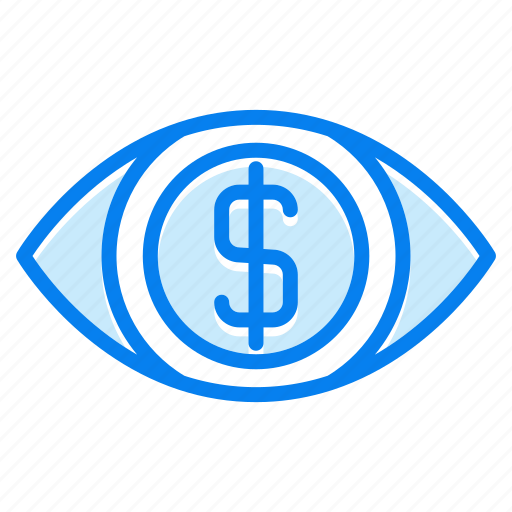 Eye, money, dollar icon - Download on Iconfinder