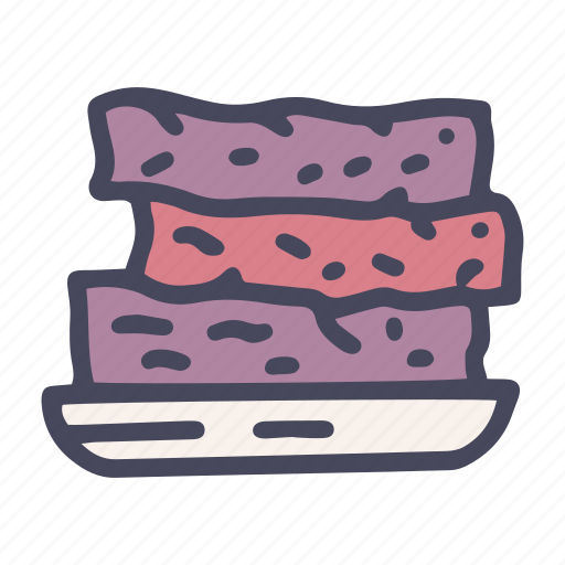 Butcher, meat, cutlets, plate, food, cooking, menu icon - Download on Iconfinder