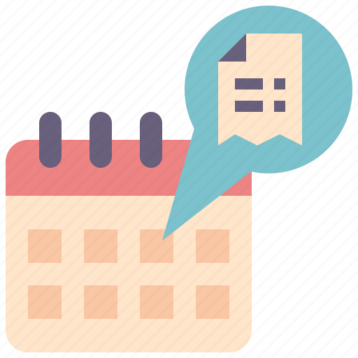 Due, date, appointment, meeting, calendar icon - Download on Iconfinder