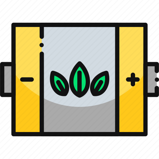 Battery, eco friendly, energy, environment, green, nature, power icon - Download on Iconfinder