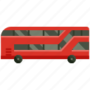 bus, double decker bus, double-decker, public transport, transport, transportation, vehicle