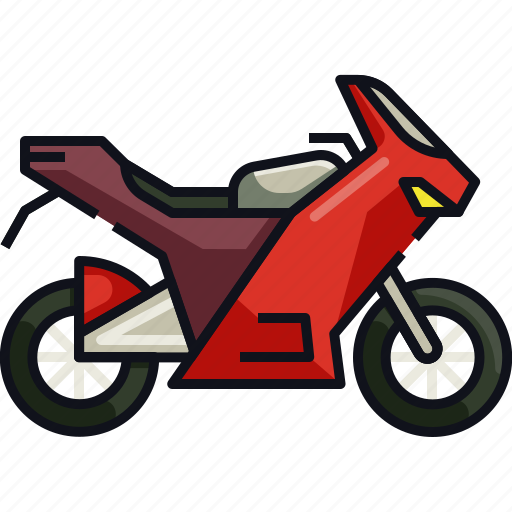 Bike, motorbike, motorcycle, transport, transportation, travel, vehicle icon - Download on Iconfinder