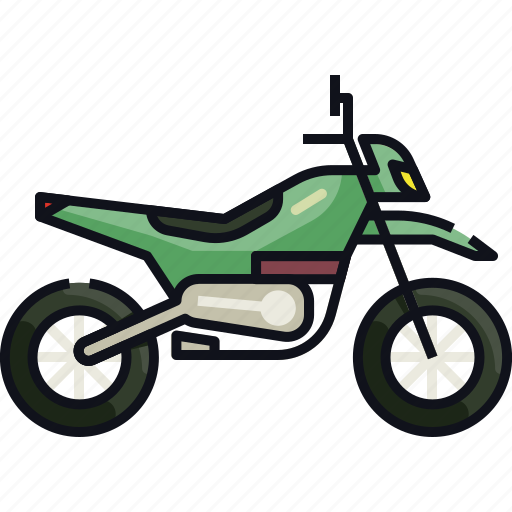 Bike, motocross, motorbike, motorcycle, sports, transport, transportation icon - Download on Iconfinder