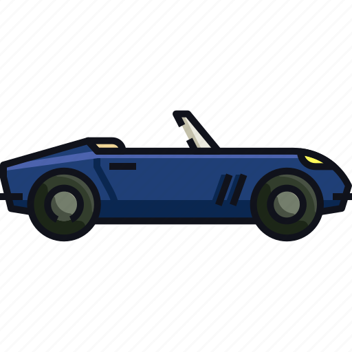 Cabriolet car, car, convertible car, personal car, sports car, transport, transportation icon - Download on Iconfinder