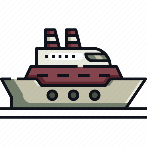 Boat, cargo-ship, cruise ship, logistics, ship, transportation, water cargo icon - Download on Iconfinder