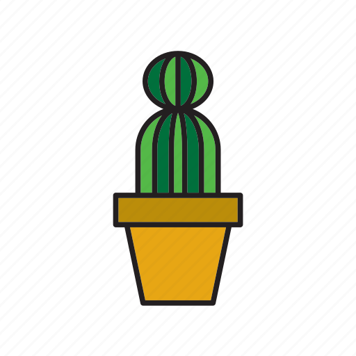 Botanical, cacti, cactus, flowerpot, plant, pot, succulent icon - Download on Iconfinder