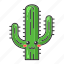 cactus, character, cute, emoji, kawaii, saguaro, succulent 