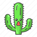 cactus, character, cute, elephant, emoji, kawaii, succulent