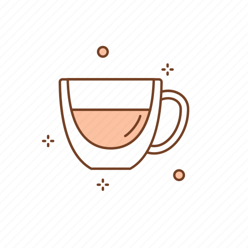 Beverage, cafe, coffee, cup, drink, espresso, glass icon - Download on Iconfinder