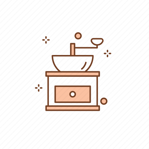 Cafe, coffee, coffee grinder, drink, grinder icon - Download on Iconfinder