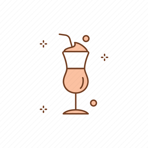 Beverage, cafe, coffee, coffee float, drink, ice, iced icon - Download on Iconfinder