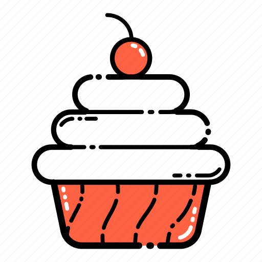 Cafe, restaurant, cake, brownie, pie, cream, gateau icon - Download on Iconfinder